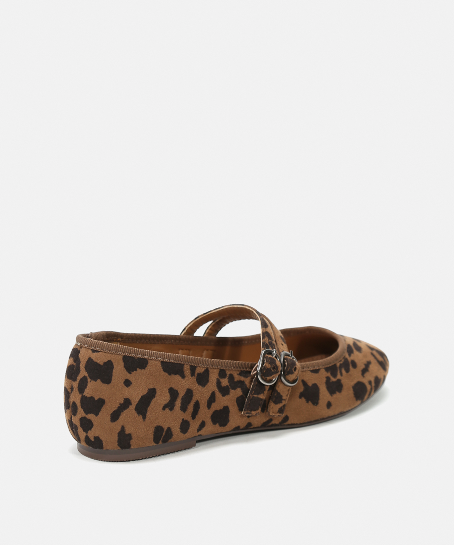 Bailarinas print leopardo image number null
